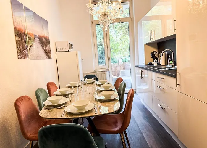 Citynah, Balkon, Grosse Kueche Und Garten شقة هانوفر