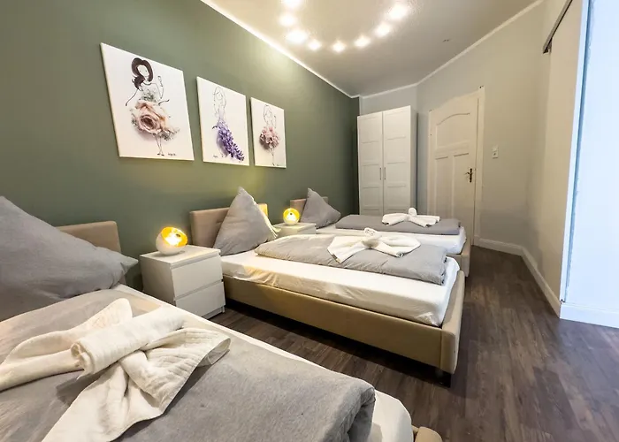 Citynah, Balkon, Grosse Kueche Und Garten Lejlighed