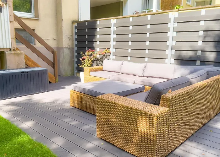 Citynah, Balkon, Grosse Kueche Und Garten Lejlighed